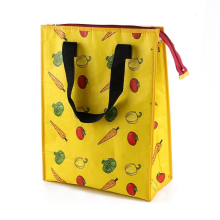 Customized Pattern Lunch Bag Cooler Bag Insulated Keep Food Fish Shopping Bag